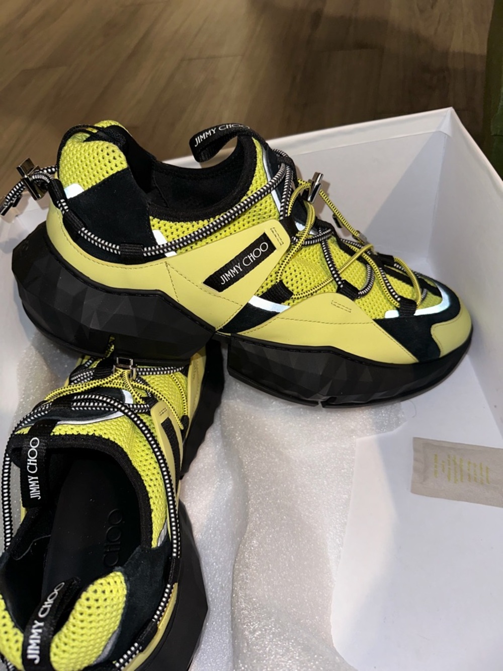 Jimmy Choo Diamond Trail Runner Sneakers